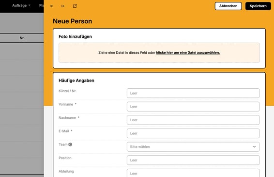 Personal verwalten_Neue Person anlegen1