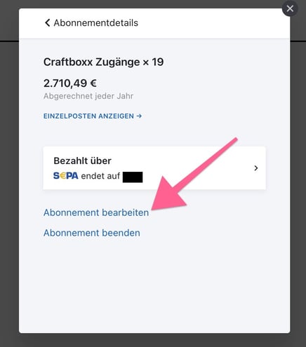 Adminbereich_Abrechnungen & Nutzer_Abonnement_bearbeiten
