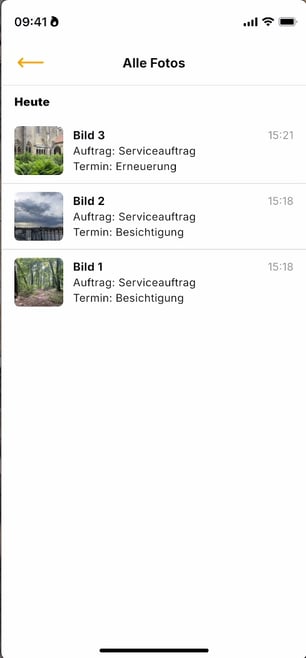 App_Termin_Auftrag_Alle BilderFotos
