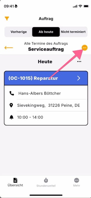 App_Termin_Auftrag_alle Notizen und Bilder
