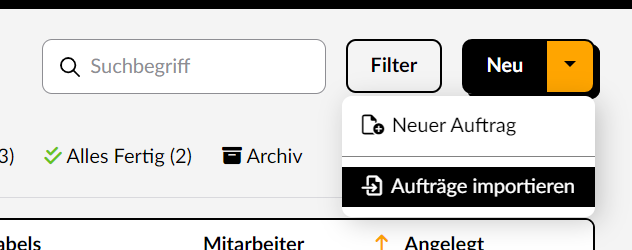 Aufträge_importieren