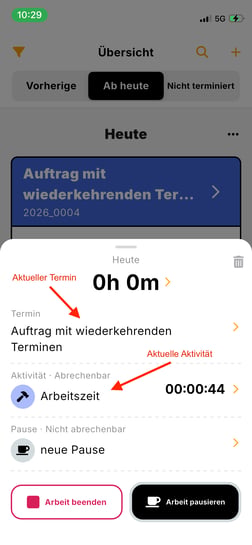 App_Zeiterfassungswidget