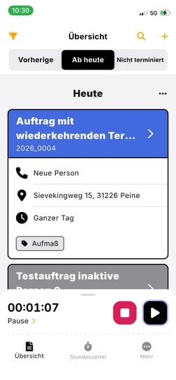 App_Zeiterfassung_Pause