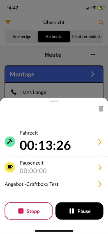 App_Zeiterfassung_Aktivität ändern 4