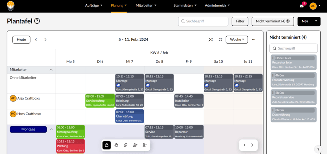 Plantafel