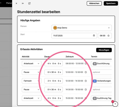 Zeitkonto_Täglicher Stundenzettel bearbeiten2