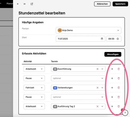 Zeitkonto_Täglicher Stundenzettel bearbeiten4