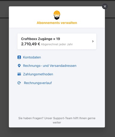 Adminbereich_Abrechnung & Nutzer_Abonnements verwalten